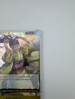 ONE PIECE Kikunojo OP06-104 Wings of the Captain Rare Foil NM - Image 3