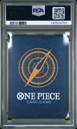 2025 ONE PIECE OP12-LEGACY OF THE MASTER SPECIAL ALTERNATE ART TASHIGI PSA 10 - Image 2
