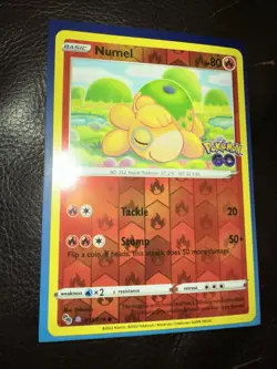 Numel Peelable Ditto Reverse Holo Pokemon Go TCG Card 013/078 Unpeeled NM - Image 2
