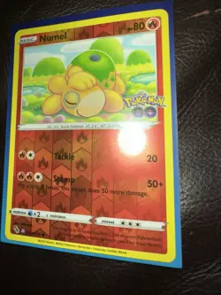 Numel Peelable Ditto Reverse Holo Pokemon Go TCG Card 013/078 Unpeeled NM - Image 3
