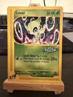 Black Star Promo Celebi Non-Holo Card #50 Pokemon 4Ever TCG - Image 1