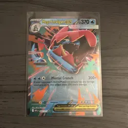 Pokemon Mega Feraligatr EX Pokemon Card ASC 043/217 Full Art Holo Rare English - Image 1
