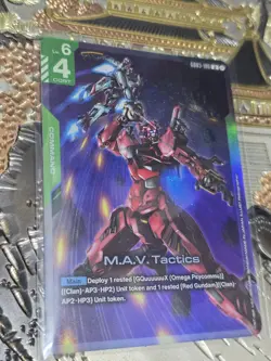 Gundam Card Game M.A.V. Tactics Uncommon Gundam Promotional Card GD03-106 - Image 1