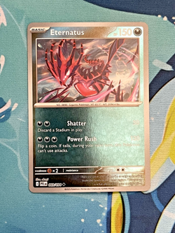 Eternatus 069/094 Phantasmal Flames Reverse Holo Pokemon Card TCG - Image 1
