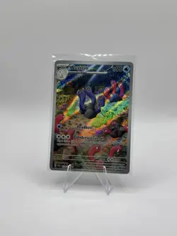 Pokemon TCG Wugtrio Holo Full Art Card Paldean Fates SV 224/091 - Image 1