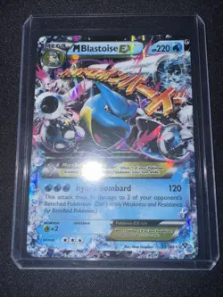 M Blastoise EX 30/146 Ultra Rare XY Base Set Pokemon Card - Image 1