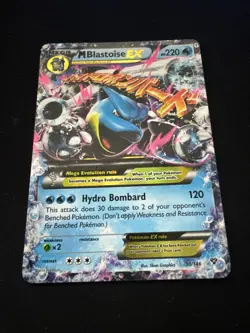 M Blastoise EX 30/146 Ultra Rare XY Base Set Pokemon Card - Image 3