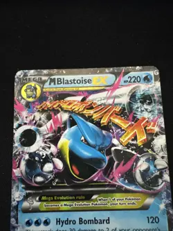 M Blastoise EX 30/146 Ultra Rare XY Base Set Pokemon Card - Image 4