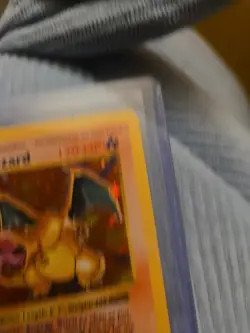 Pokemon TCG Base Set Charizard 4/102 Holo Rare 1999 Vintage Card Shadowless - Image 3