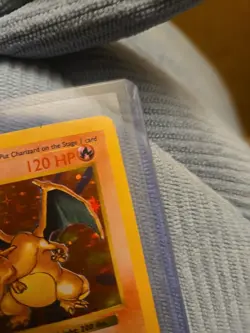 Pokemon TCG Base Set Charizard 4/102 Holo Rare 1999 Vintage Card Shadowless - Image 4