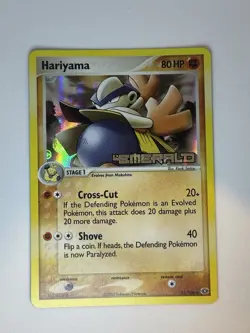 Hariyama EX Emerald 31/106 Holo - Nm - Pokemon Card - Emerald Stamp Rare! - Image 2