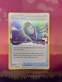 Pokemon Card Mirage Gate Prize Pack Cosmo Holo 163/196 Near Mint - Image 1