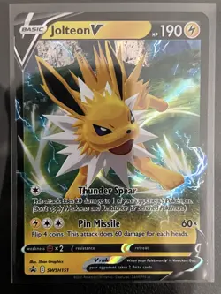 SWSH: Sword & Shield Promo Cards #SWSH151 Jolteon V - Image 1
