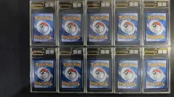 Lot*10 Pokemon Chinese Pikachu Holo Set TOC 9.5 Gem Mint Graded Card LN05 - Image 2
