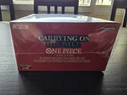 One Piece Card Game OP-13 CARRYING ON HIS WILL Booster Box 24 Packs ENG - Image 4