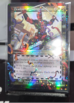 Deadpool, Trading Card (7129) - POOL PARTY FOIL - Secret Lair Chase Rare NM MTG - Image 1