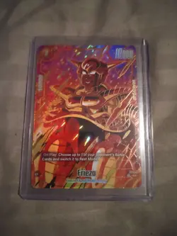 Frieza FS04-11 1st Anniversary Promo Alternate Art Dragon Ball Card Fusion World - Image 1
