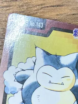 Pokemon Carddass Card Snorlax 143 Bandai Pocket Monsters - Image 4