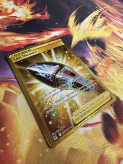Lost Vacuum 217/196 Lost Origin Holo Secret Rare Gold Full Art Pokemon Card TCG - Image 2