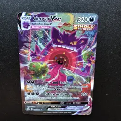 Pokemon 2021 Fusion Strike Gengar VMAX 271/264 Full Art Holo Secret Rare - Image 2