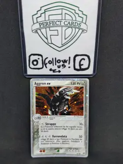 POKEMON EX TEMPESTE DI SABBIA AGGRON EX 95/100 LP+ ITA - Image 1