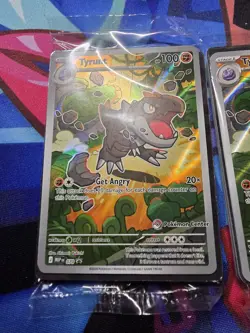 Pokemon TCG: Perfect Order 2x Tyrunt 070 Pokemon Center Stamped ETB Promo NM - Image 3