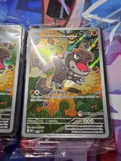 Pokemon TCG: Perfect Order 2x Tyrunt 070 Pokemon Center Stamped ETB Promo NM - Image 4