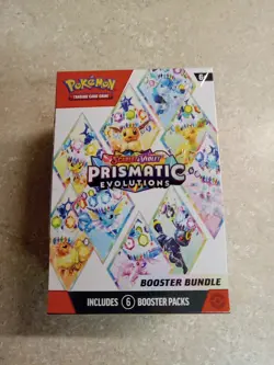 Pokemon Prismatic Evolutions Booster Bundle - Factory Sealed (1) - Image 1