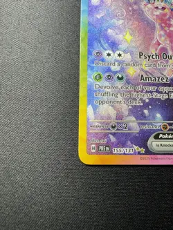 Pokemon Espeon ex 155/131 Prismatic Evolutions EX Holo 270 HP Special Rare - Image 4