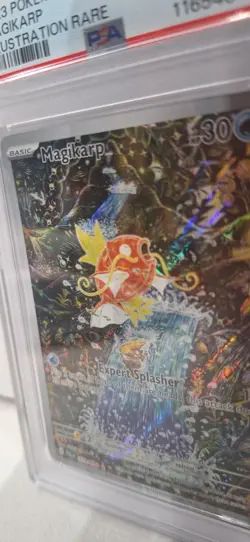Pokemon -Magikarp - Holo Illustration Rare #203/193 - Paldea Evolved - PSA 9 - Image 2