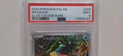 Pokemon -Magikarp - Holo Illustration Rare #203/193 - Paldea Evolved - PSA 9 - Image 3