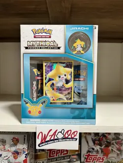 Pokemon TCG: 2016 XY Generations Jirachi Mythical Pin Collection Sealed Box - Image 1