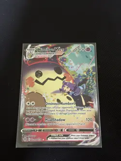 Mimikyu VMAX TG17/TG30 Holo Brilliant Stars Trainer Gallery Pokemon Near Mint NM - Image 1