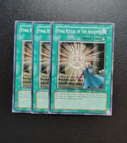 Yu-Gi-Oh - Final Ritual Of The Ancient X3 - Full Playset - Image 1