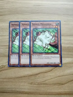 Yu-Gi-Oh! - Nimble Momonga 3X - Complete Playset Of Cards - Image 1