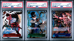 One Piece 3rd Anniversary WINNER 3 Brothers Luffy Sabo Ace Sequential PSA 10 - Image 1