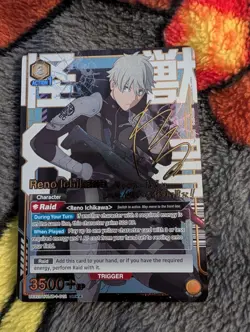 Union Arena Reno Ichikawa SR** 2 Star UE12BT/KJ8-1-012 ENGLISH Kaiju No 8 - Image 1