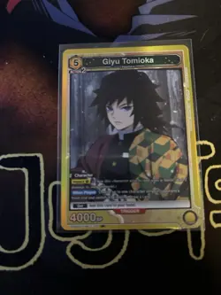 Union Arena Demon Slayer Kimetsu no Yaiba - Giyu Tomioka SR Starter Deck - Image 1
