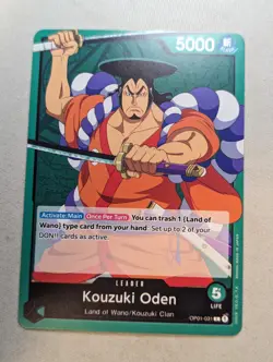 Kouzuki Oden OP01-031 L- One Piece Card Game - Romance Dawn - Image 1