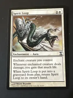 Spirit Loop X1- Time Spiral Ex Condition See Front/back Pics - Image 1
