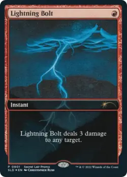 Lightning Bolt Foil - SLD 0901 NM - MTG Magic - Image 1