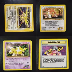 Pokemon Card Lot 60+ Vintage WOTC 1999 Base Set 2 Gym Series Bulk Collection - Image 3