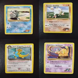 Pokemon Card Lot 60+ Vintage WOTC 1999 Base Set 2 Gym Series Bulk Collection - Image 4
