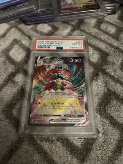 2020 Pokemon Champions Path # 023 Full Art Alcremie VMAX PSA 10 Card GEM MINT! - Image 1