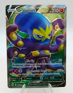 Grapploct V (Full Art) 072/073 Champion's Path 2020 Pokemon Card - Image 1