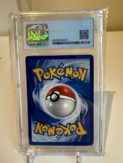 Pokemon Team Rocket's Meowth Black Star League Promo #18 CGC 10 Pristine - Image 2