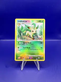 Pokemon TCG Leafeon Majestic Dawn 24/100 Reverse Holo Platinum - Image 1