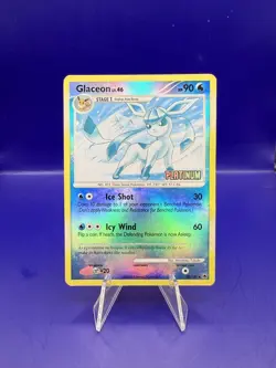Pokemon TCG Glaceon Reverse Holo Rare Platinum Stamped Majestic Dawn 20/100 - Image 1
