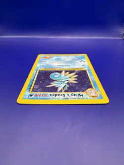Misty's Seadra 009/132 PRERELEASE Stamped Gym Heroes Pokemon TCG Holo Card - Image 5