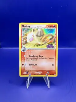 Mankey 70/110 EX Holon Phantoms Reverse Holo Stamped Pokemon TCG Card - Image 1